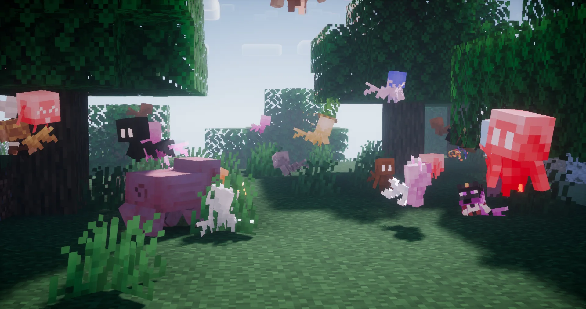 Изображение 2 ресурспака Assorted Allays x Fresh Animations