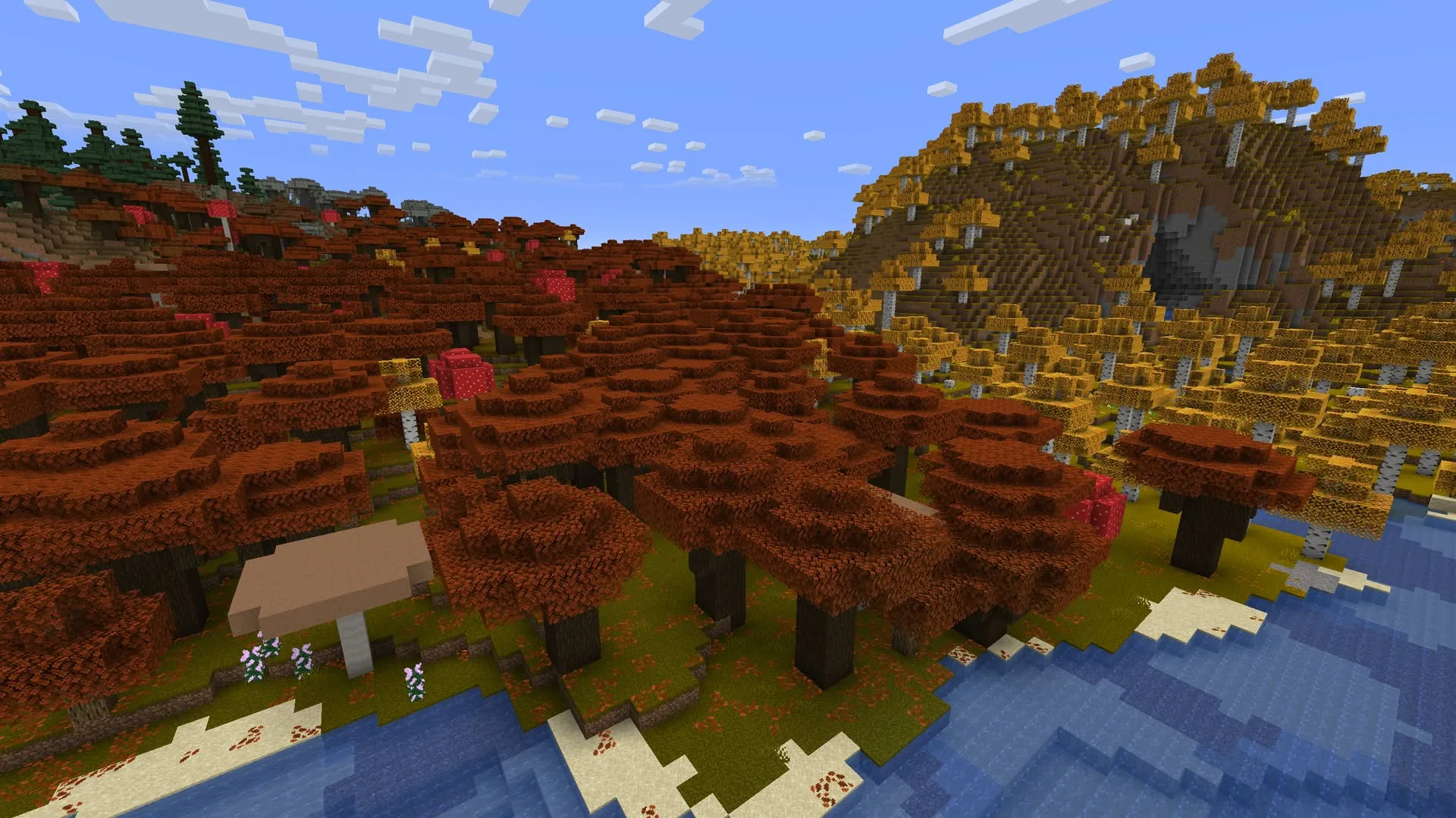 Изображение 1 ресурспака Autumn Biomes