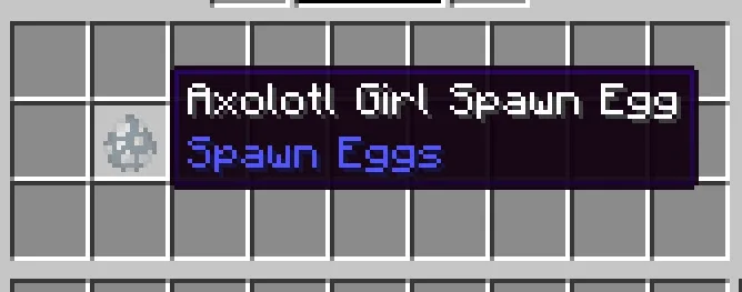Изображение 4 ресурспака Axolotl Girl
