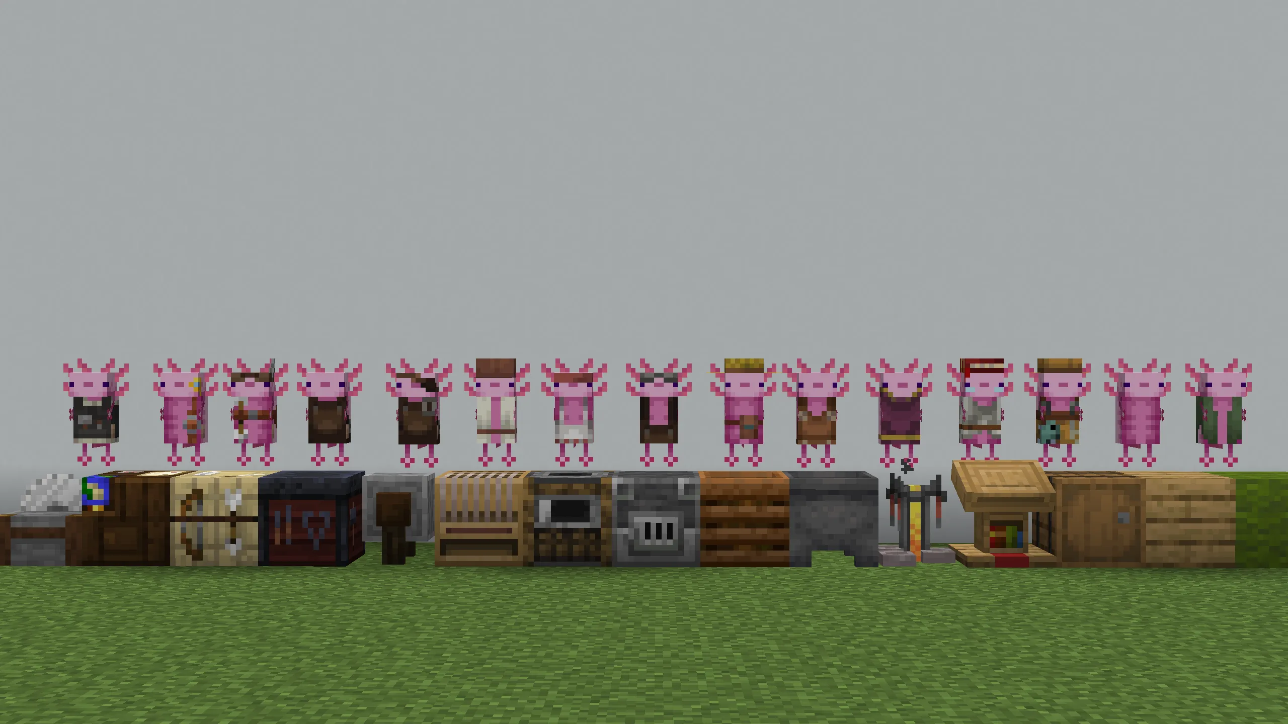 Изображение 2 ресурспака Axolotl villagers