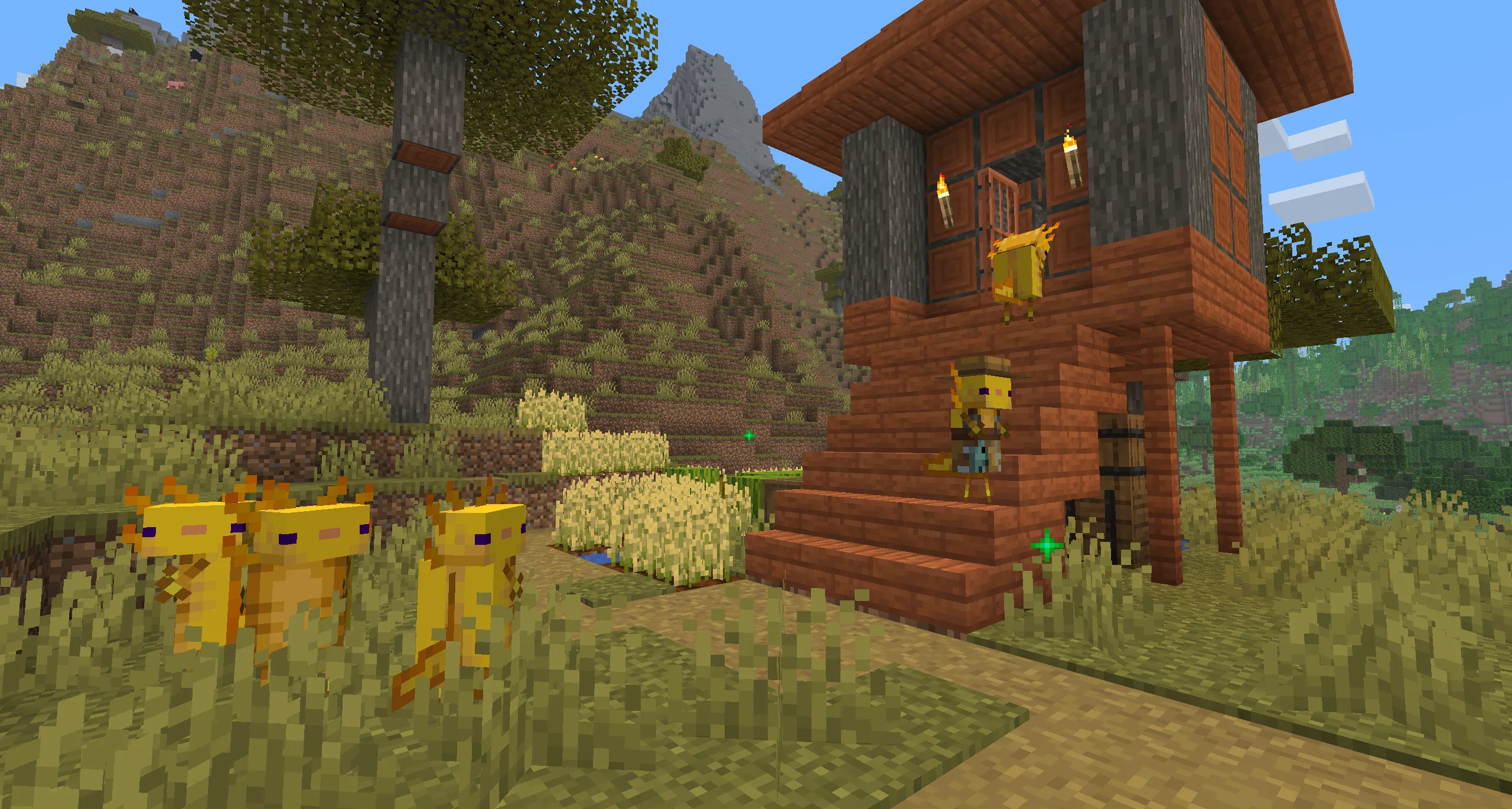 Изображение 4 ресурспака Axolotl villagers