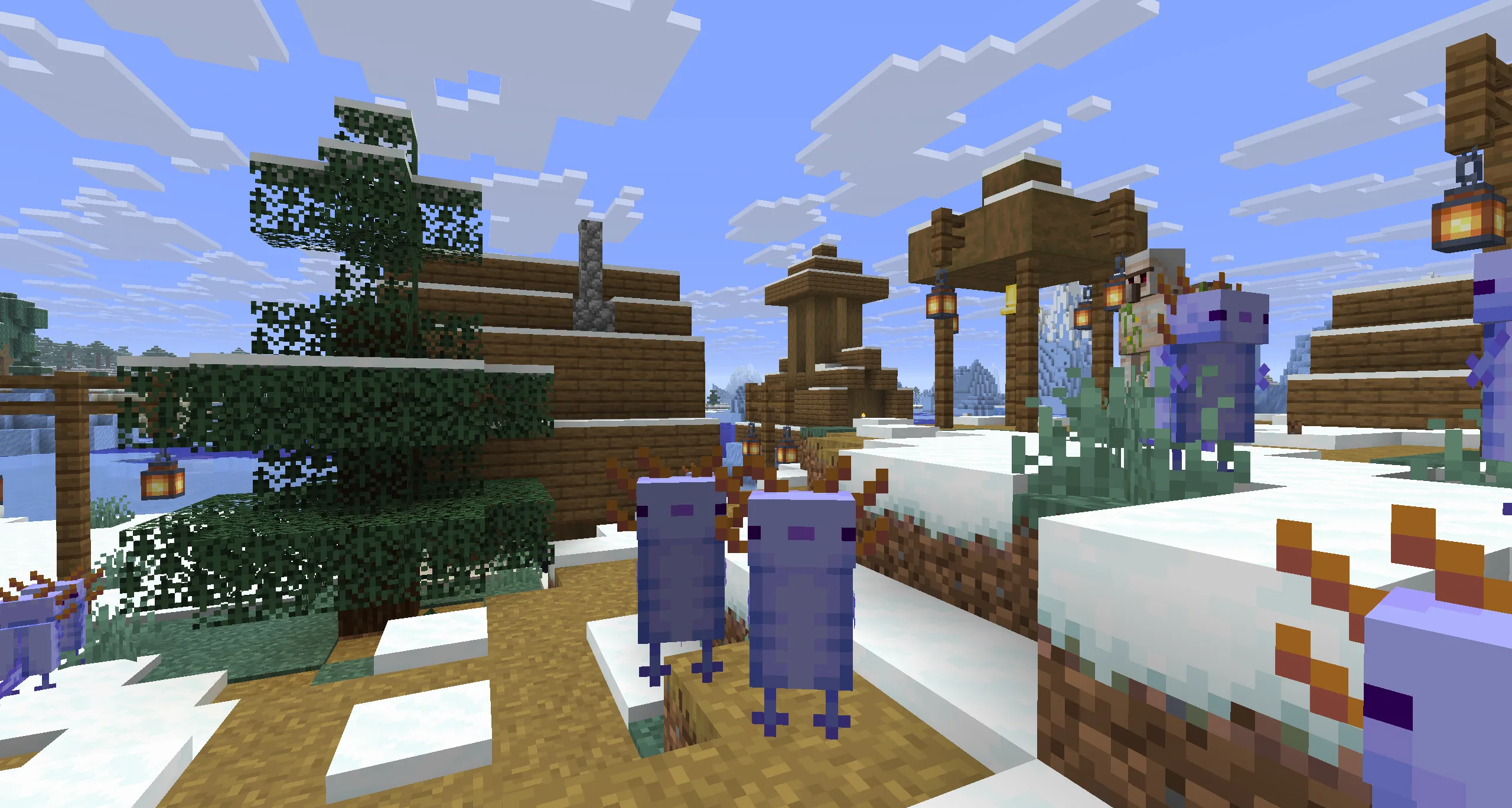 Изображение 6 ресурспака Axolotl villagers