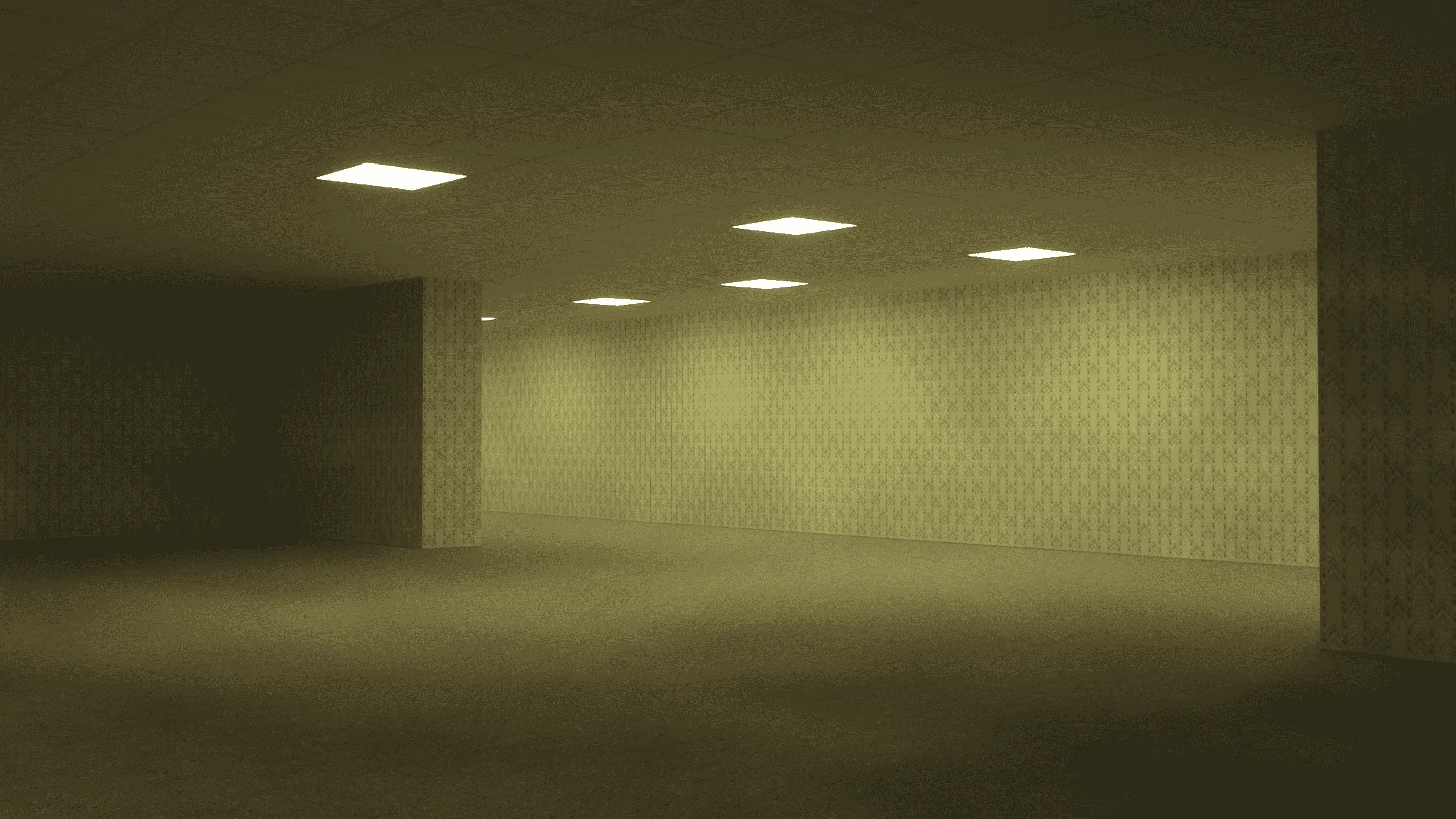 Изображение 3 ресурспака Backrooms PBR / Poolrooms PBR