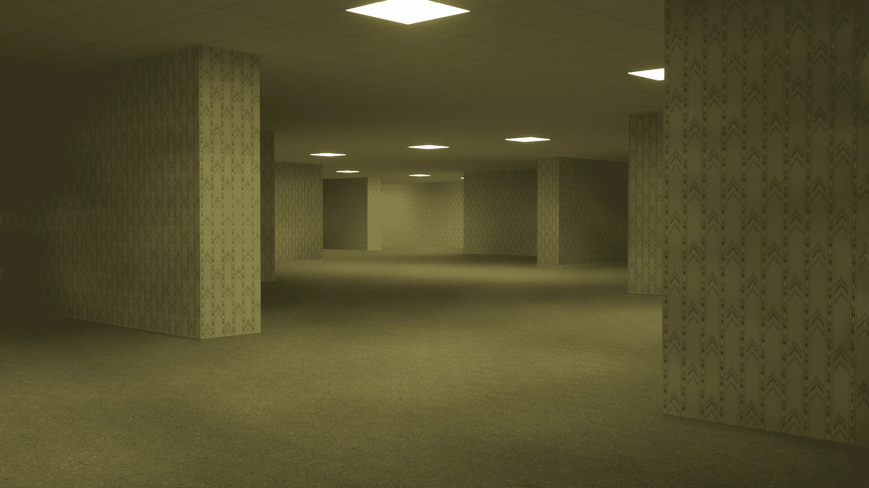 Изображение 4 ресурспака Backrooms PBR / Poolrooms PBR