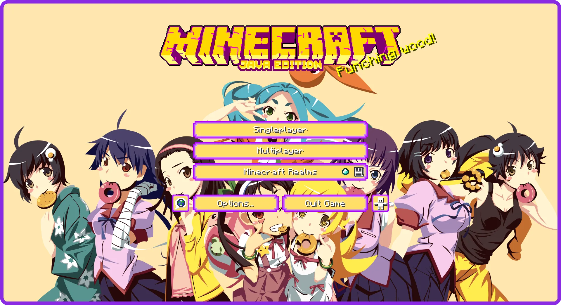 Bakemonogatari Custom GUI Pack