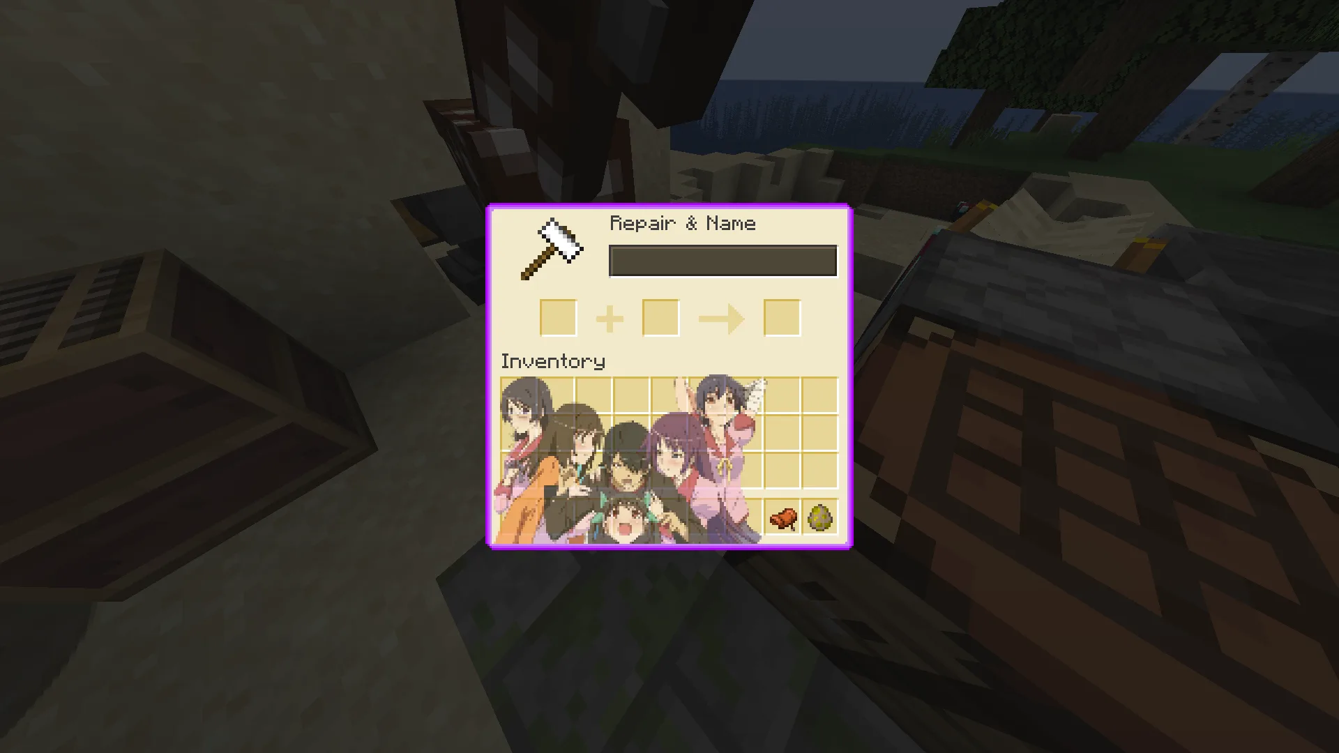 Изображение 4 ресурспака Bakemonogatari Custom GUI Pack