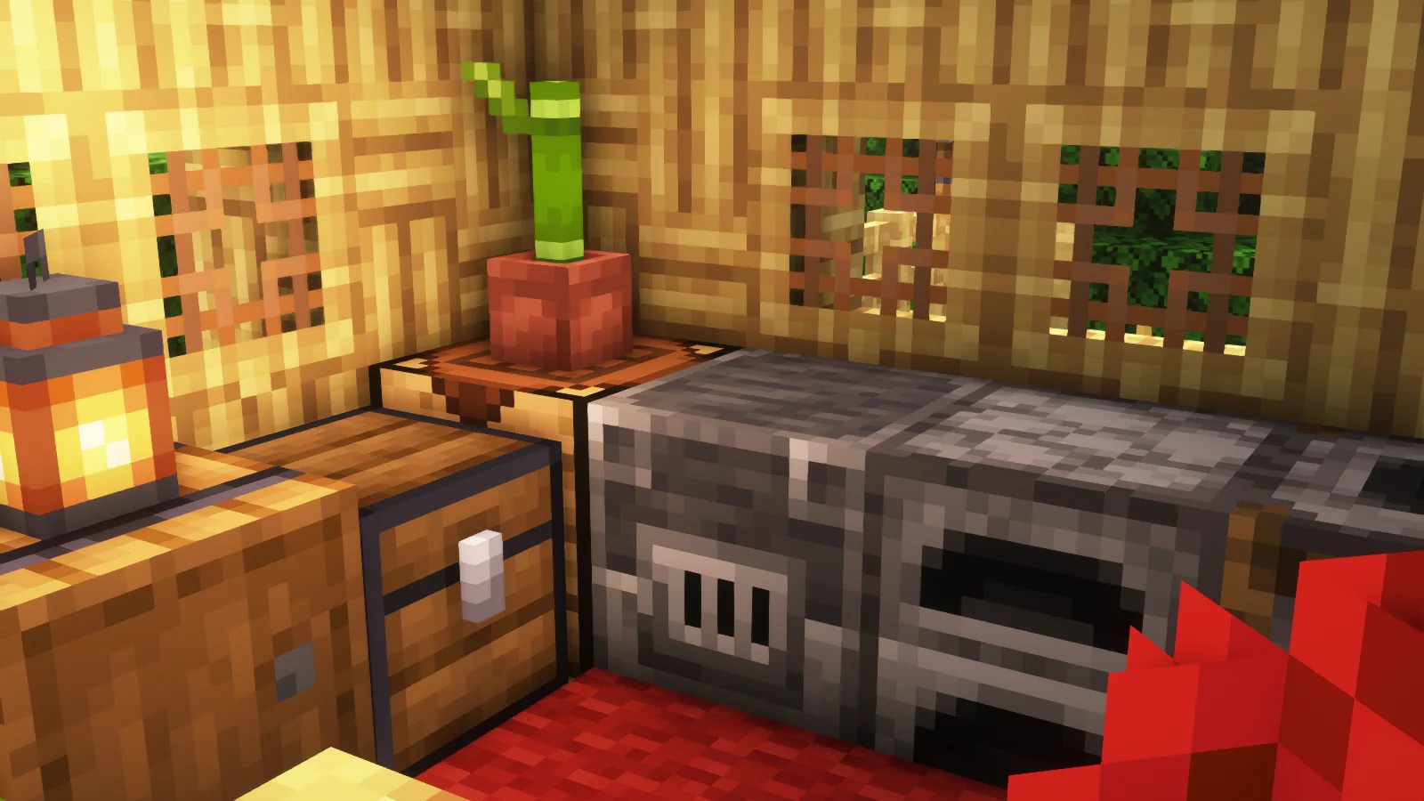 Изображение 2 ресурспака Bamboo Retextured