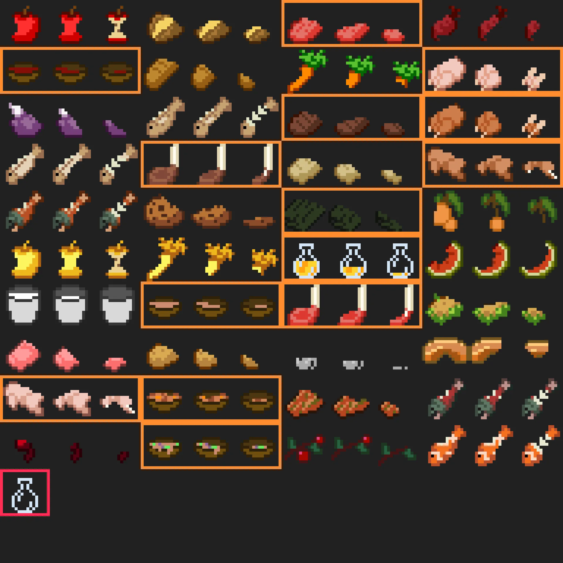 Изображение 1 ресурспака Bare Bones x Eating Animation