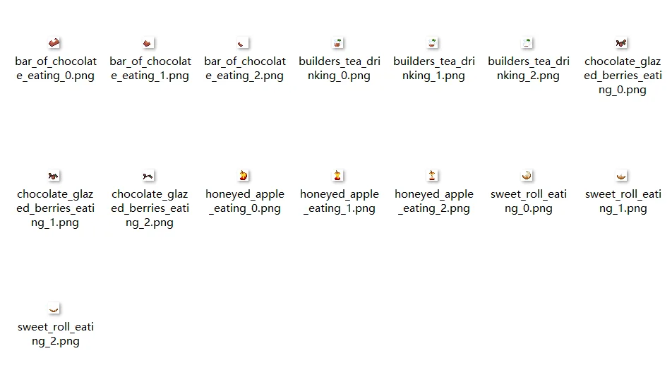 Изображение 4 ресурспака Bare Bones x Eating Animation