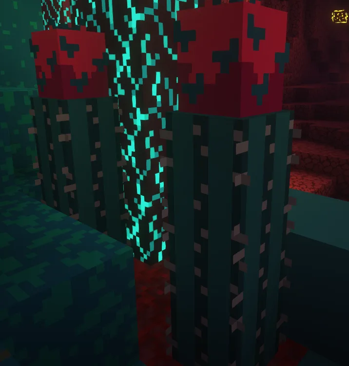 Изображение 2 ресурспака Bare bones x Nether Exoticism [& trailers vision]