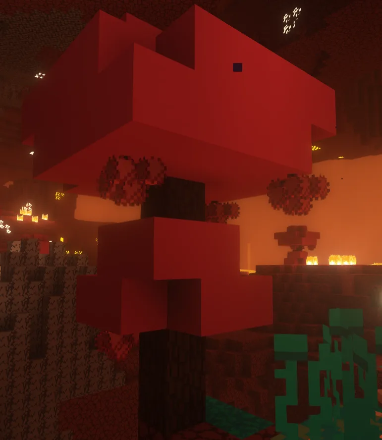 Изображение 3 ресурспака Bare bones x Nether Exoticism [& trailers vision]