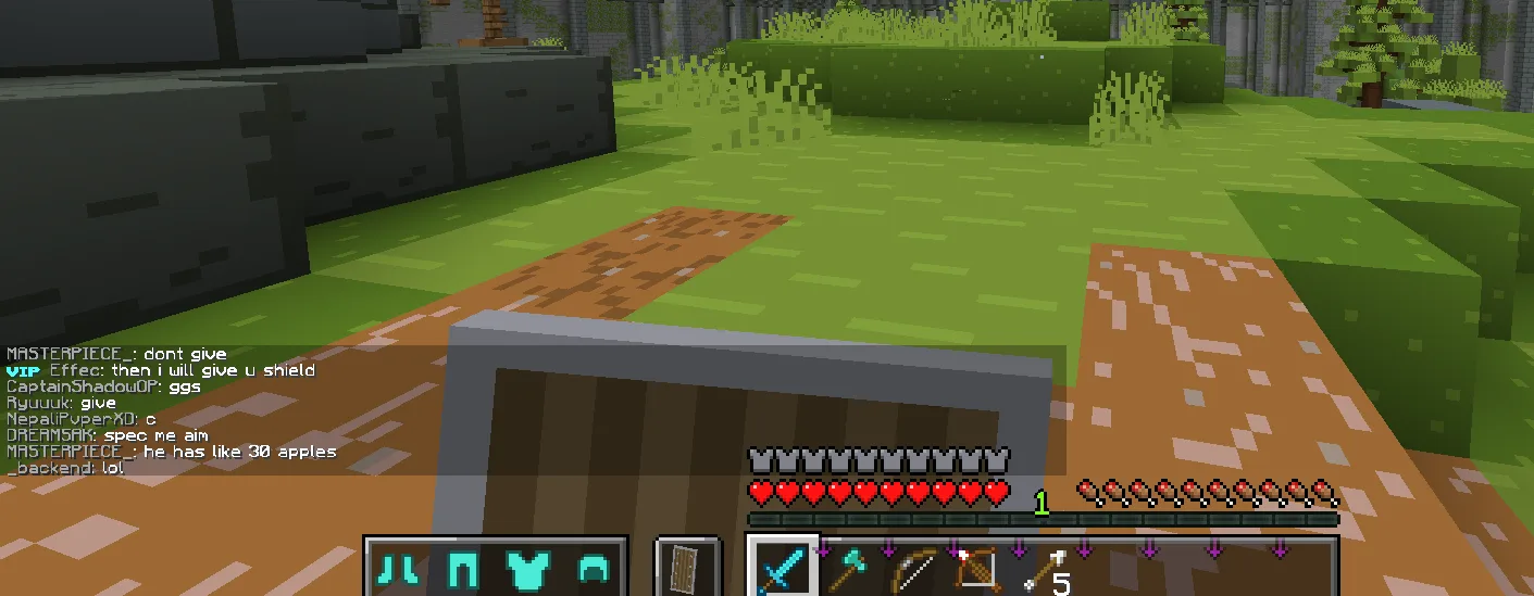 Изображение 4 ресурспака Bare Bones X PvP Pack