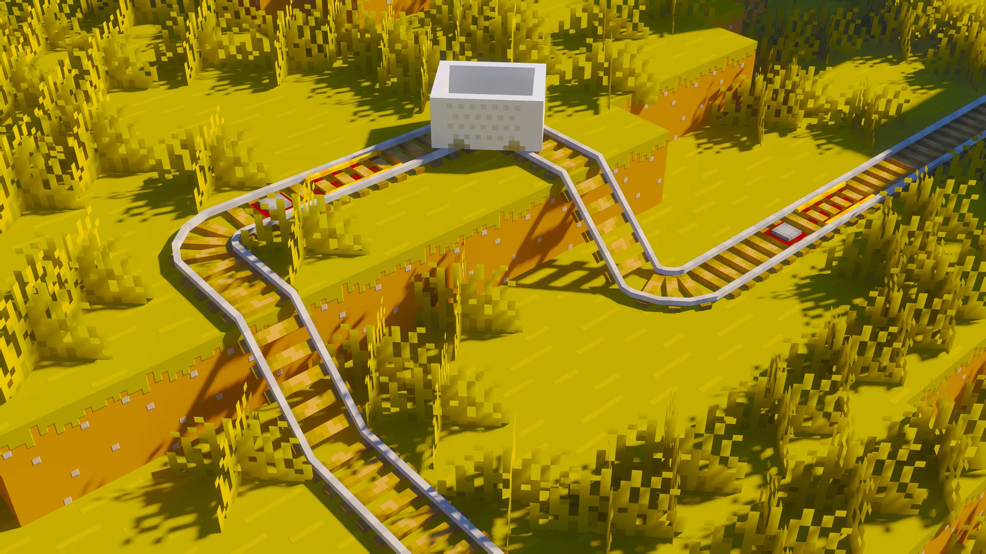Изображение 2 ресурспака Bare Bones x RAY's 3D Rails