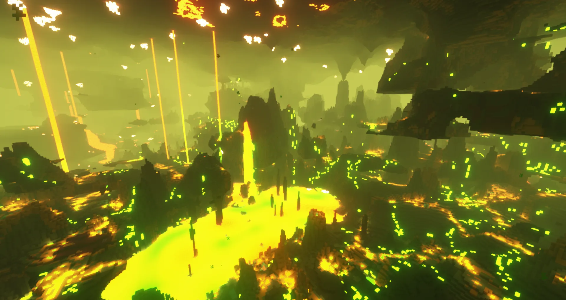 Изображение 4 ресурспака BCL (Biome Colored Lava)