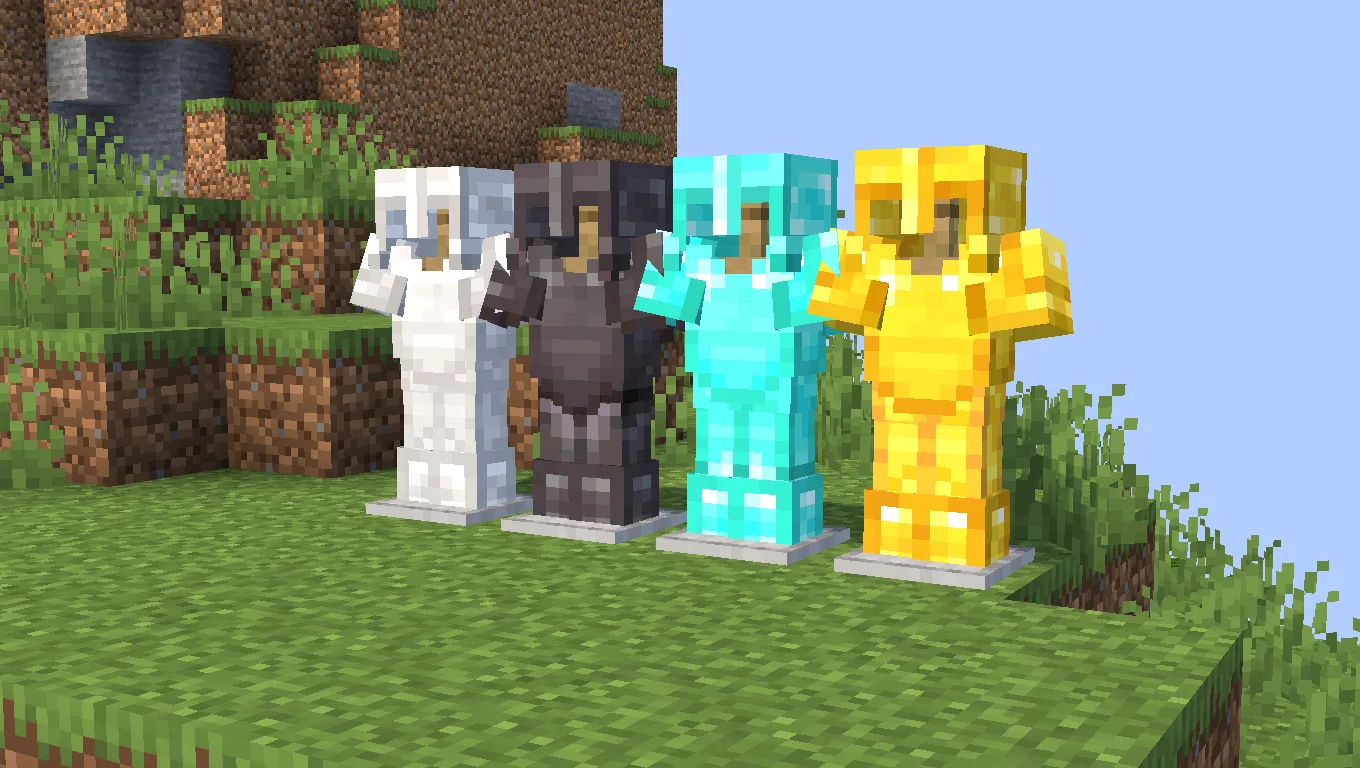 Изображение 4 ресурспака Better Armors