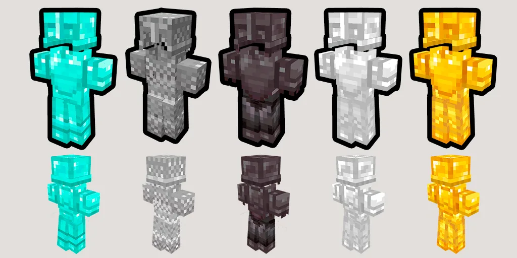 Изображение 5 ресурспака Better Armors