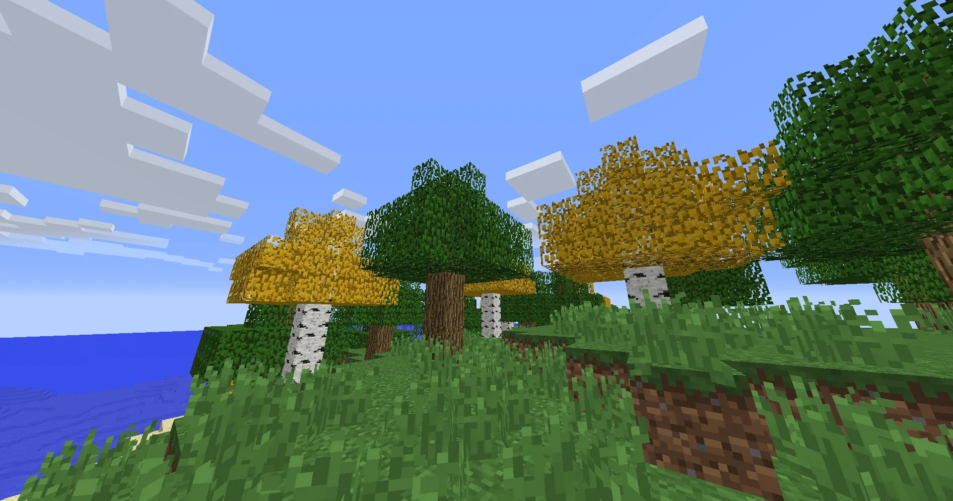Изображение 4 ресурспака Better Birch Leaves