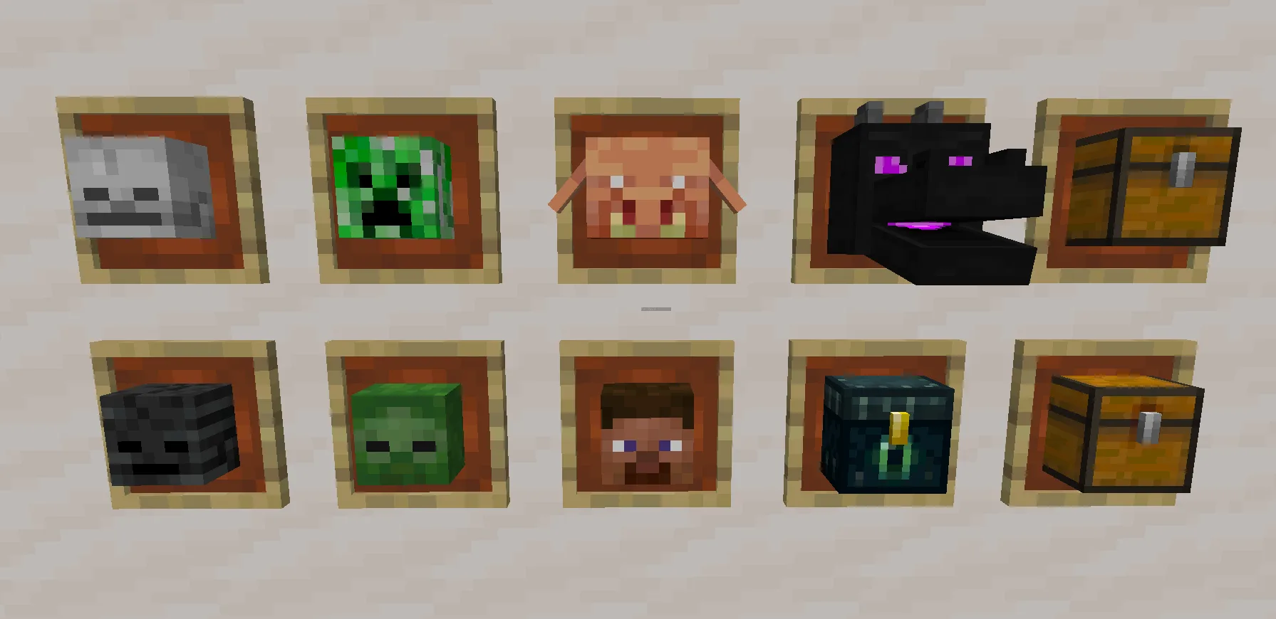 Изображение 1 ресурспака Better Blocks in Frames