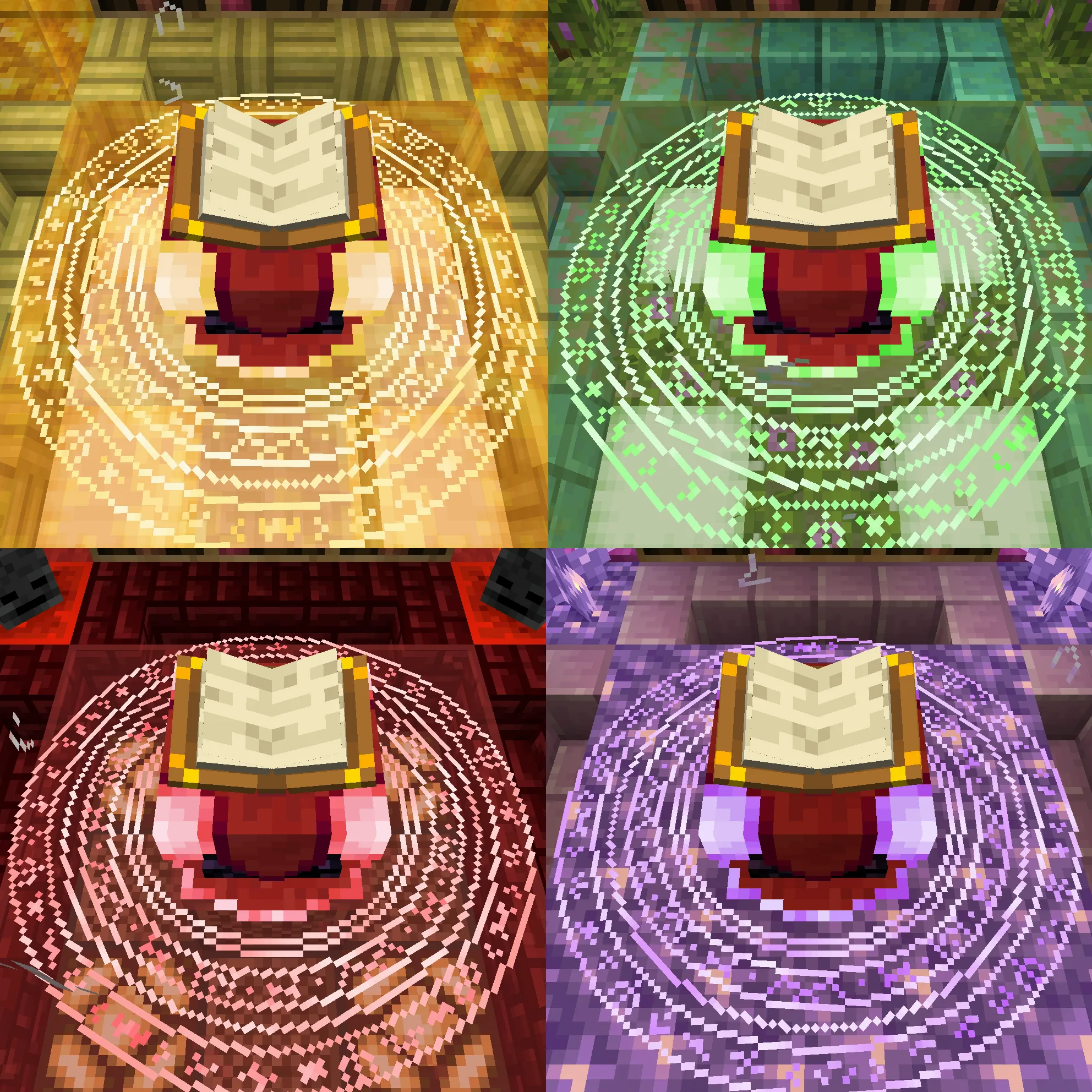 Изображение 3 ресурспака Better Enchanting Table