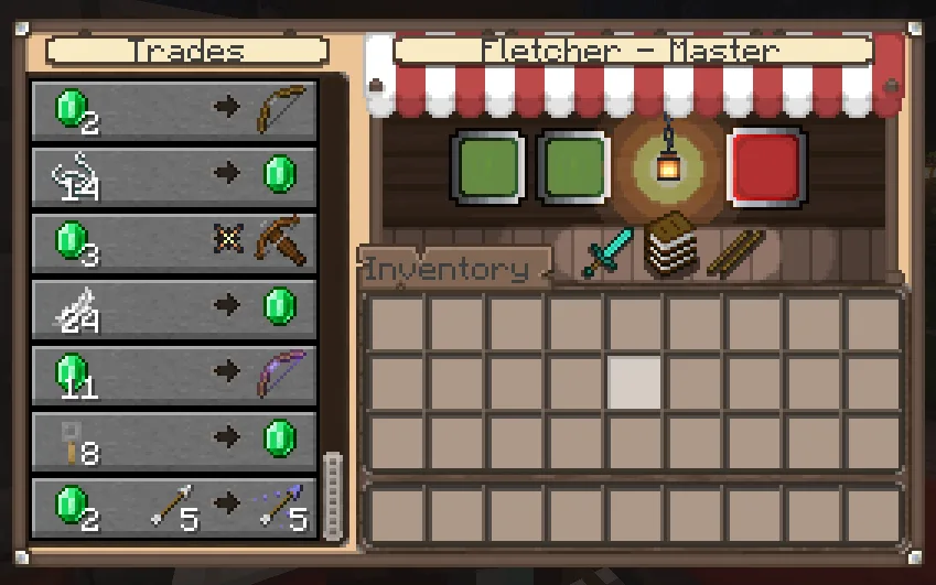 Изображение 3 ресурспака [Moonsu] Better GUI for Villagers!