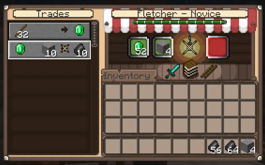 Изображение 4 ресурспака [Moonsu] Better GUI for Villagers!
