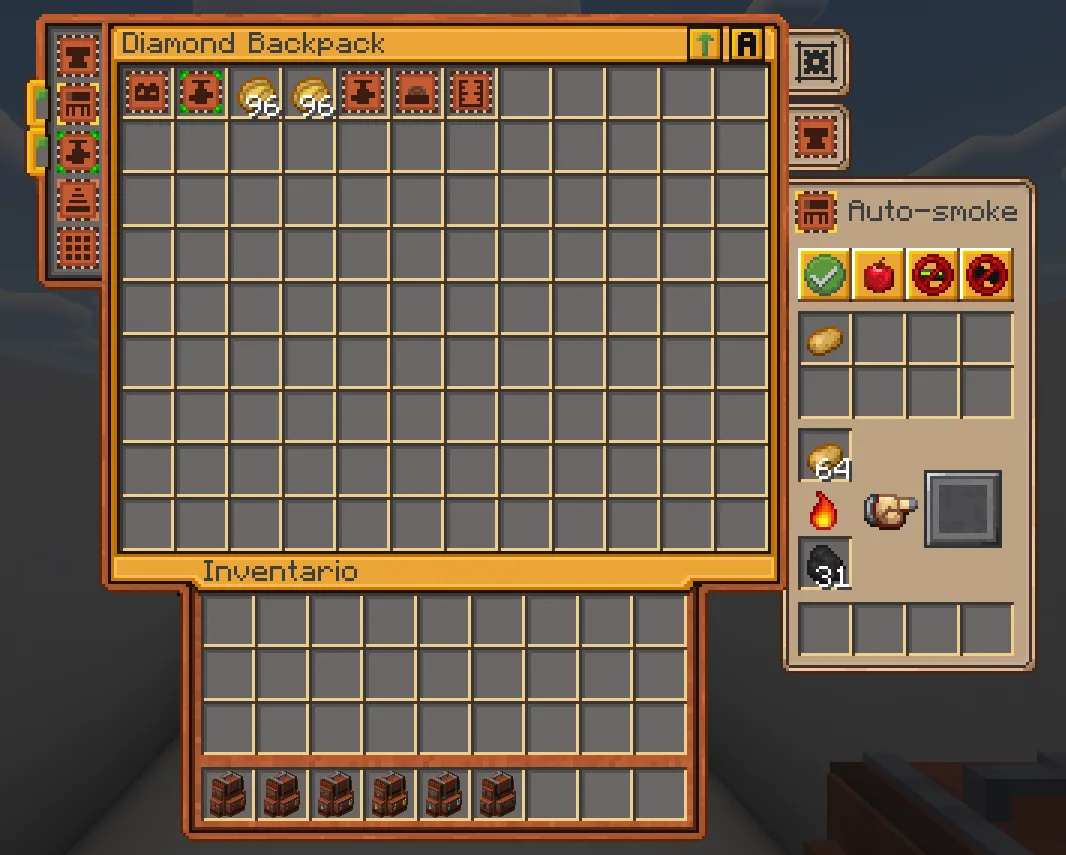 Изображение 3 ресурспака [Moonsu] Better GUI for Sophisticated Backpacks