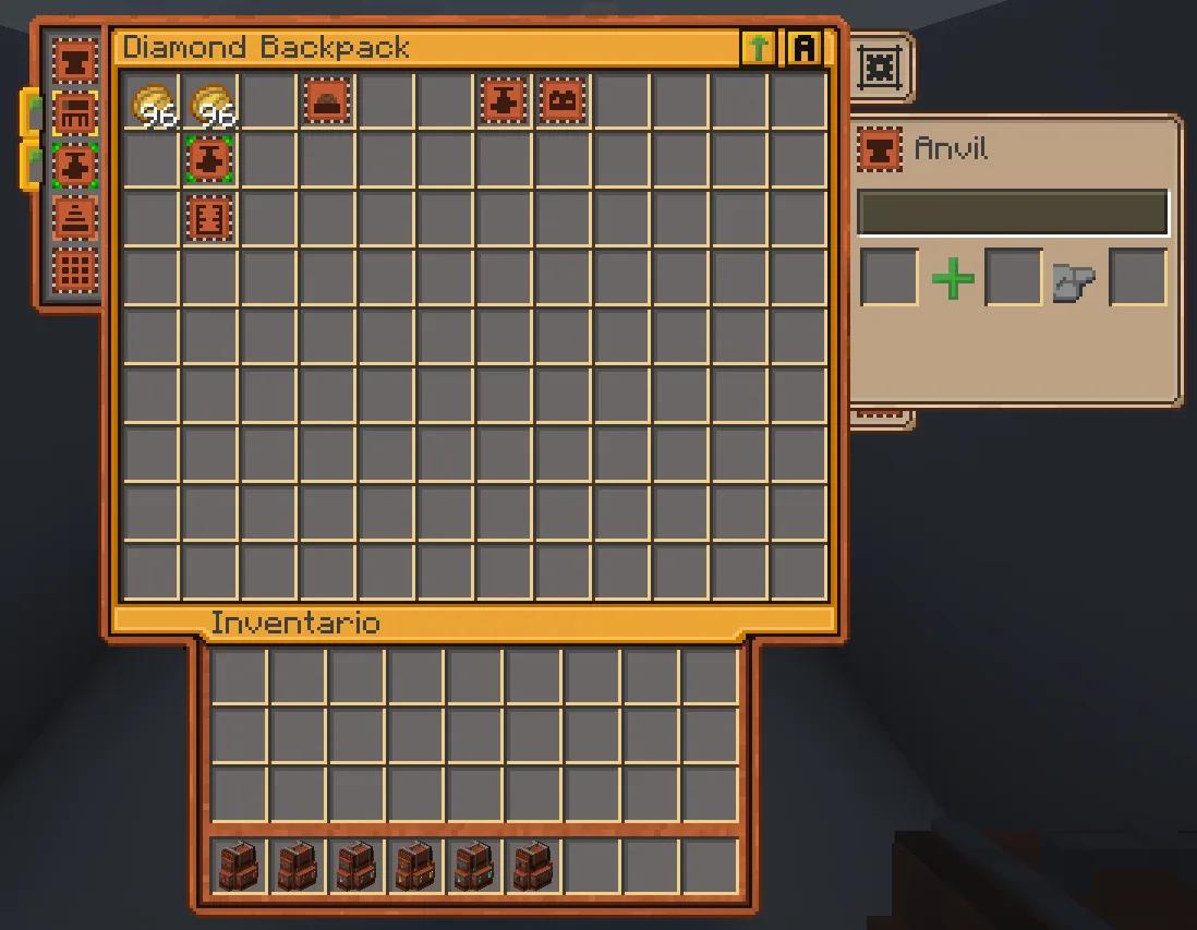 Изображение 6 ресурспака [Moonsu] Better GUI for Sophisticated Backpacks