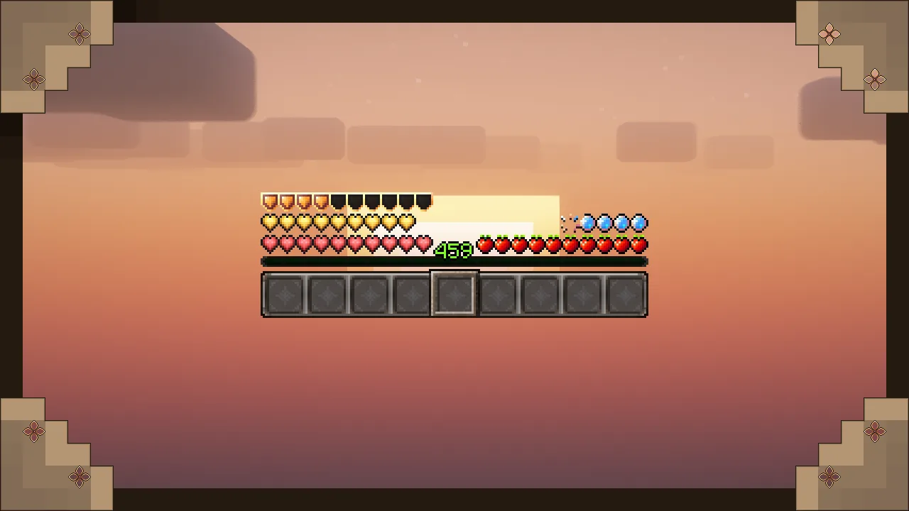 Изображение 3 ресурспака [Moonsu] Better Hotbar