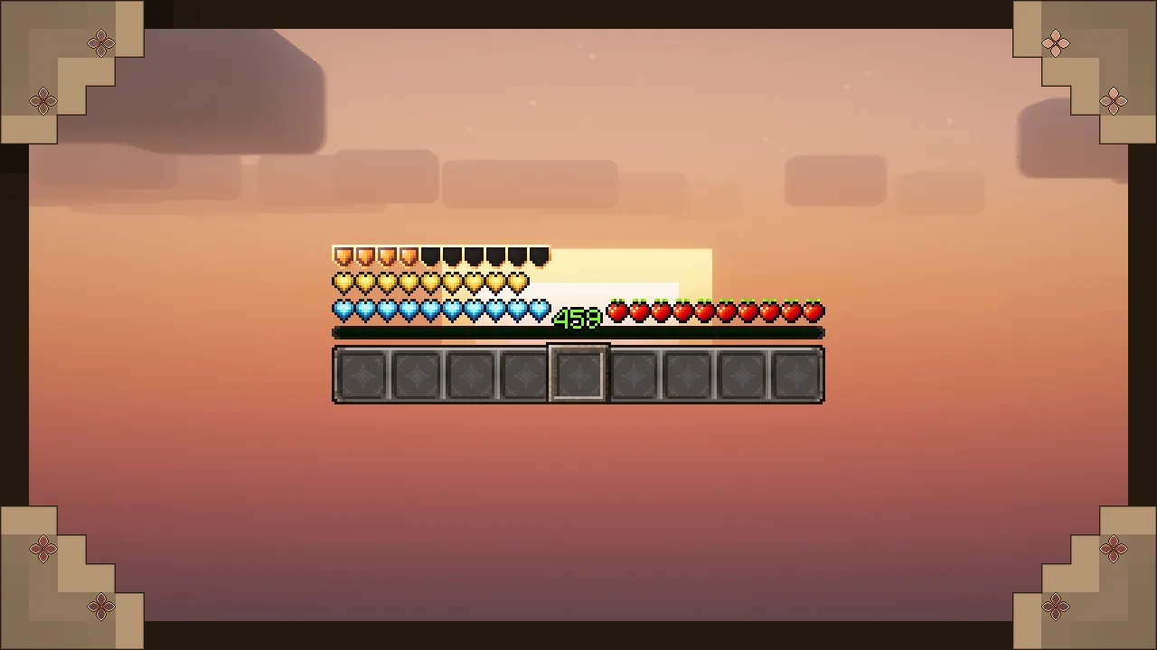 Изображение 4 ресурспака [Moonsu] Better Hotbar