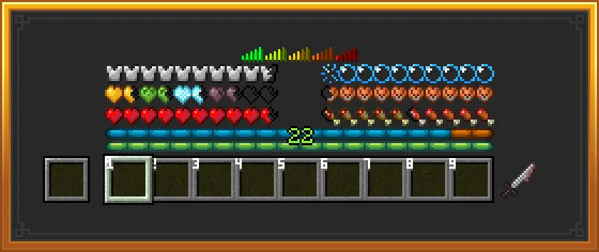 Изображение 1 ресурспака Better HUD icons