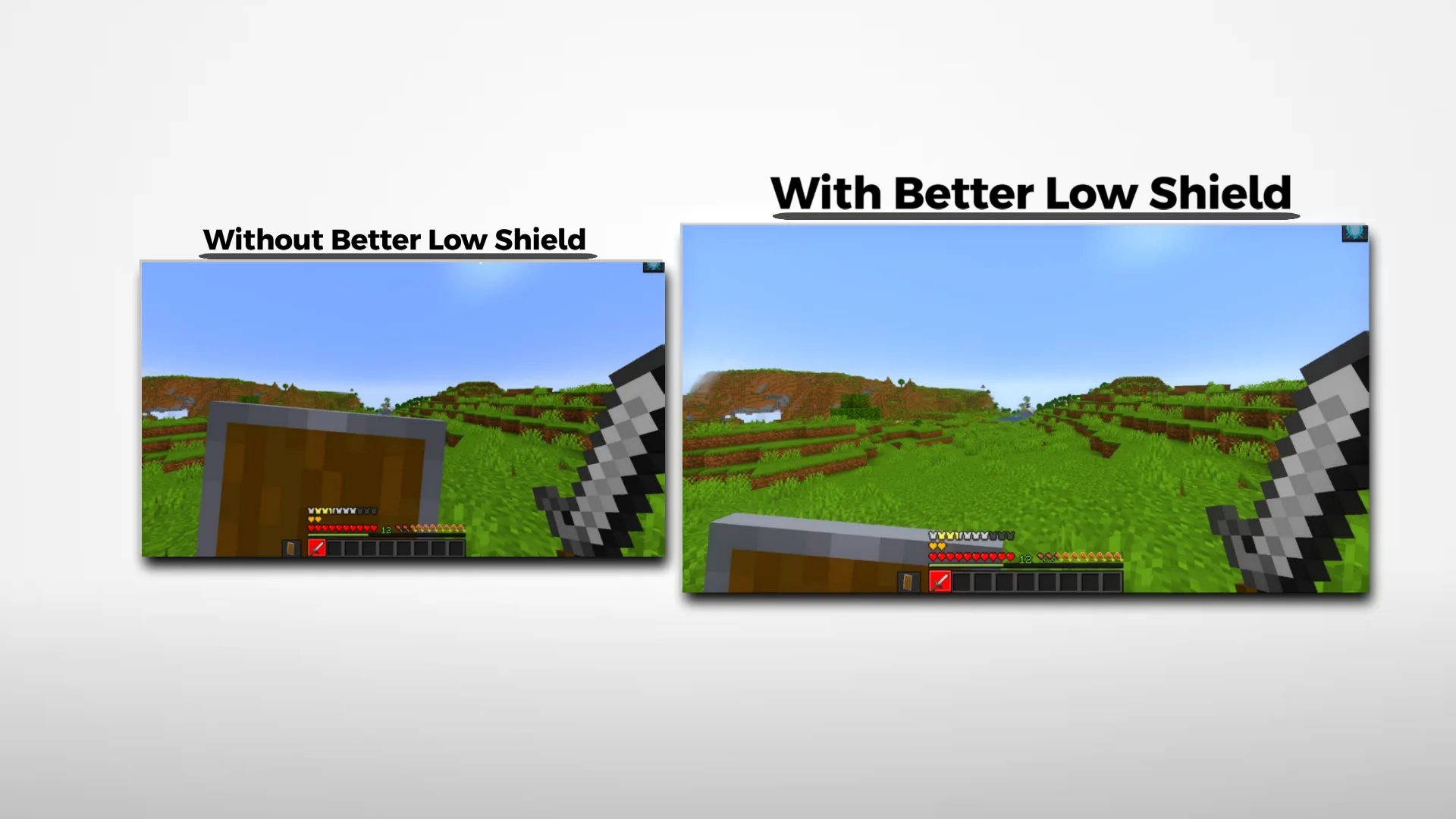 Изображение 1 ресурспака Better Low Shield