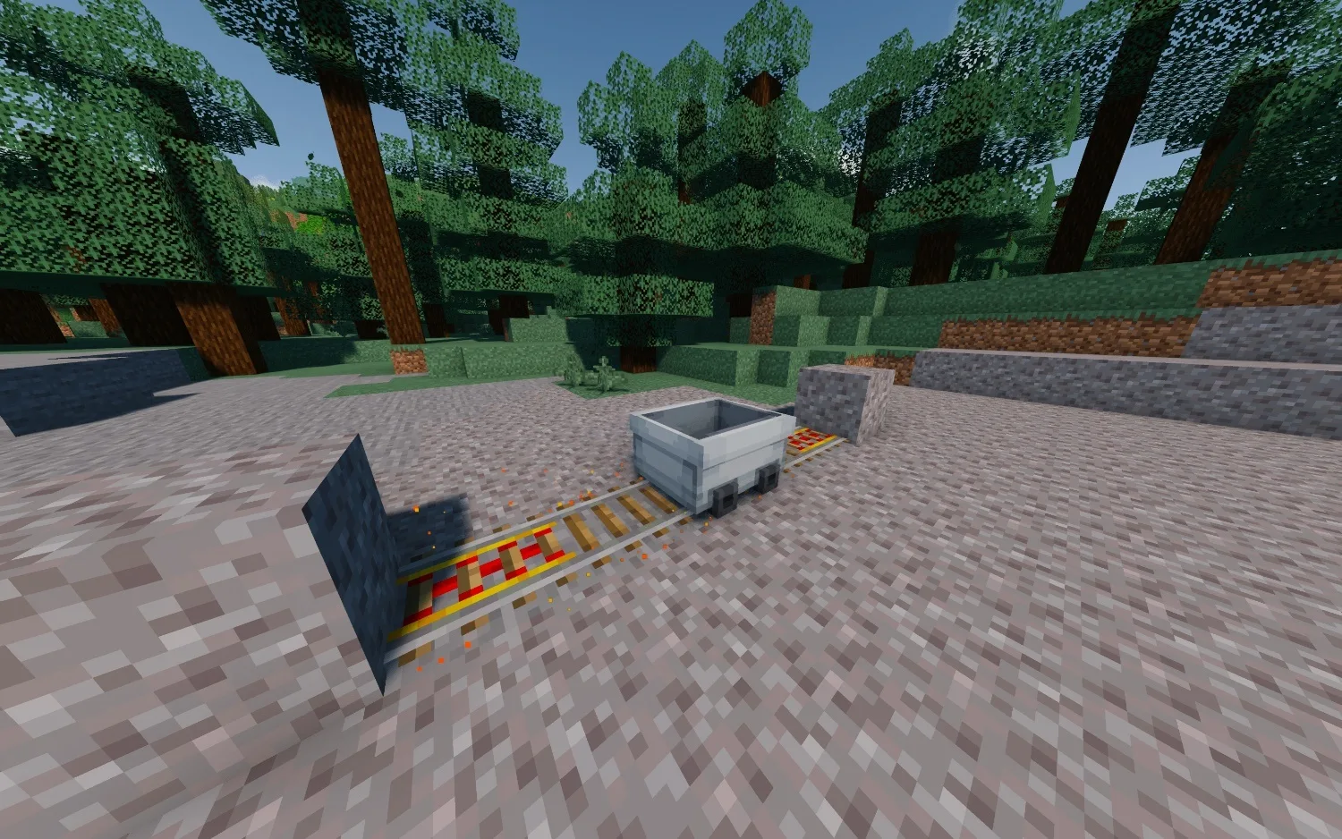 Изображение 2 ресурспака Better Minecarts