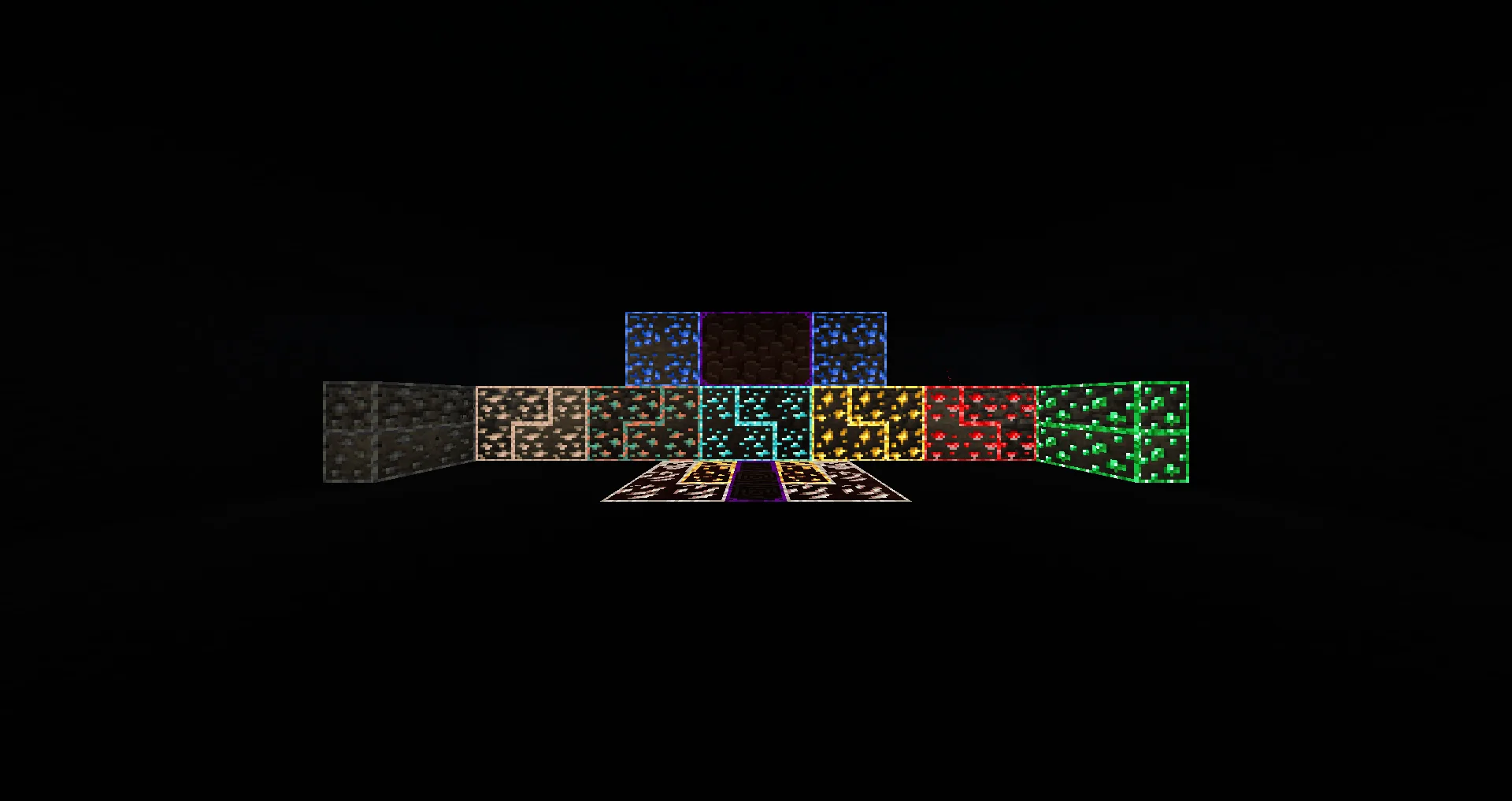 Изображение 2 ресурспака Better Ore Borders