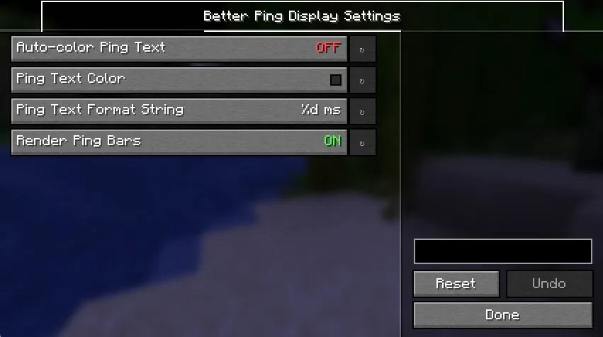 Better Ping Display [Fabric]