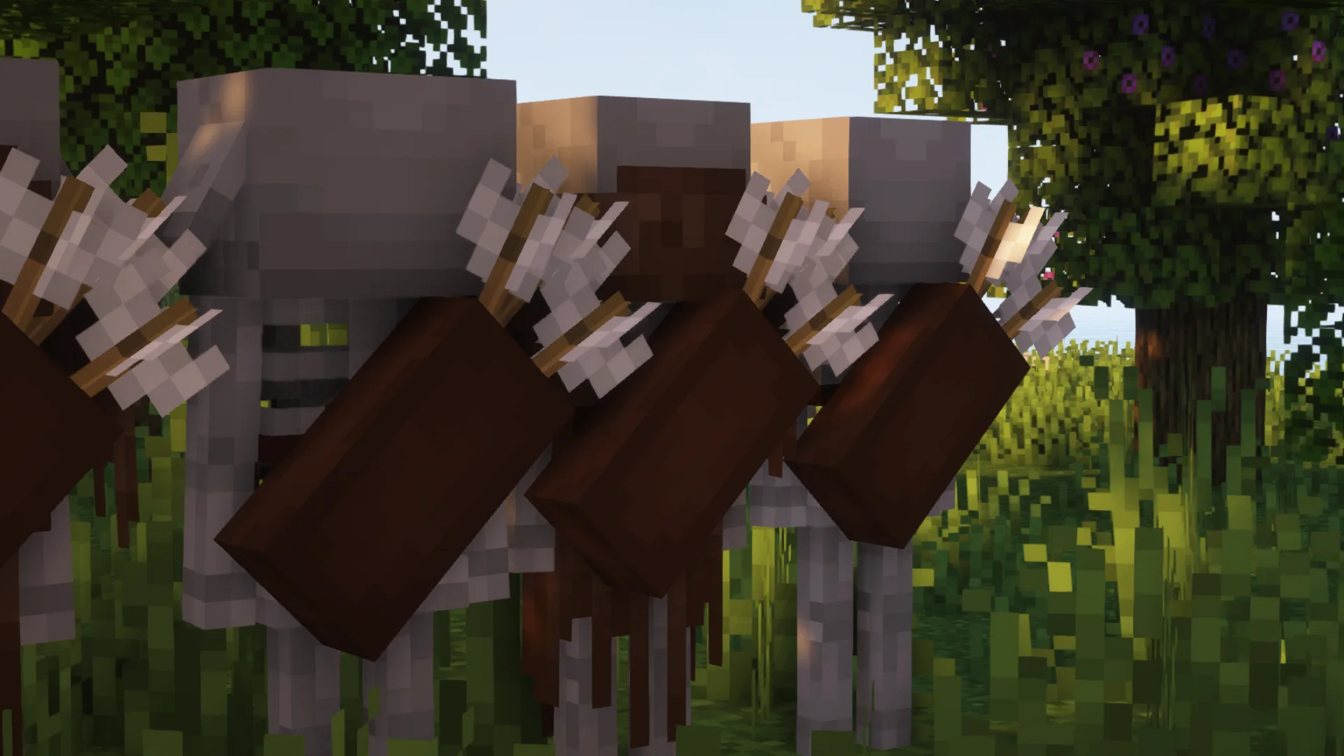 Изображение 2 ресурспака Better Skeletons