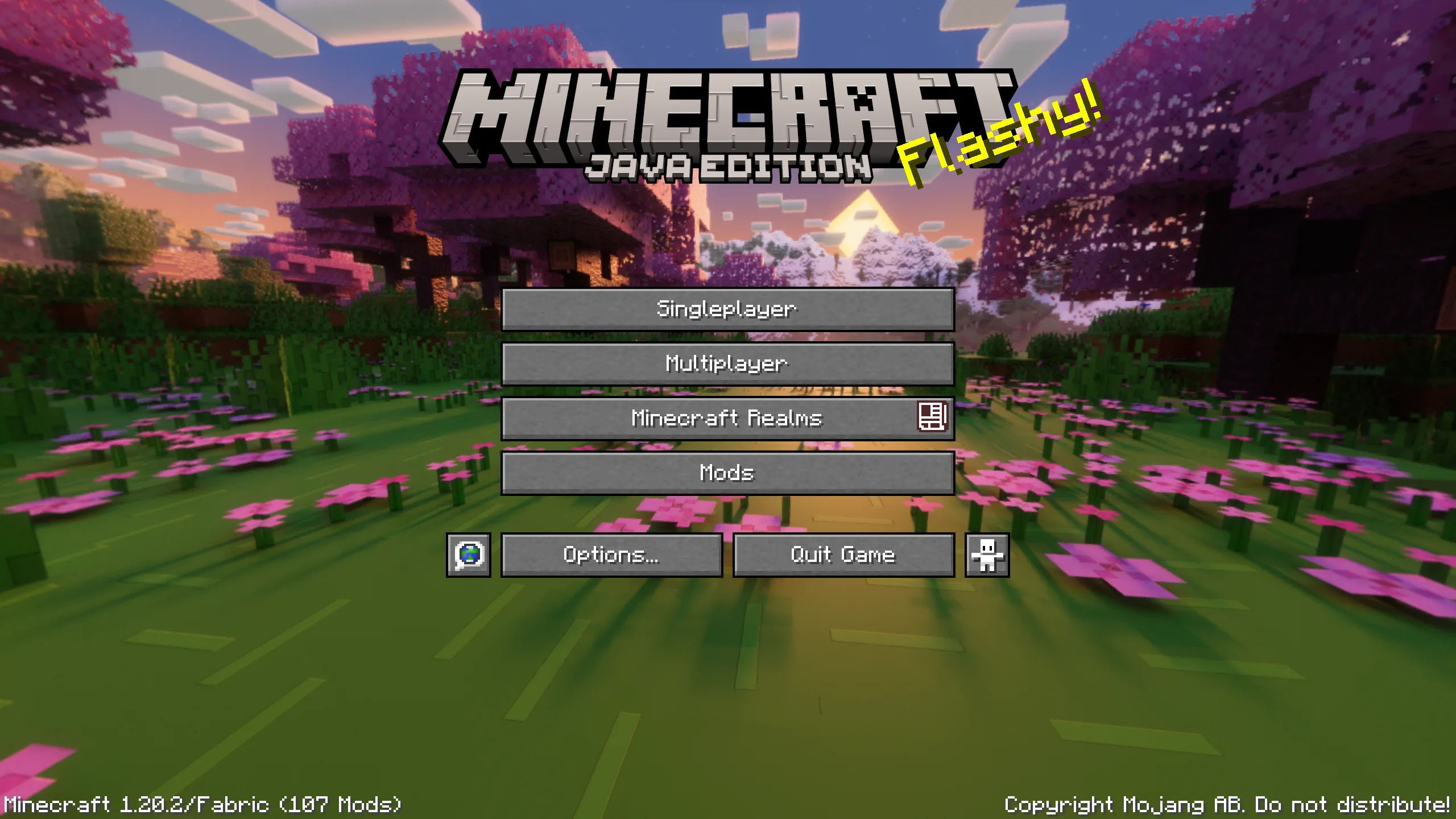 Изображение 2 ресурспака Better Title Screens