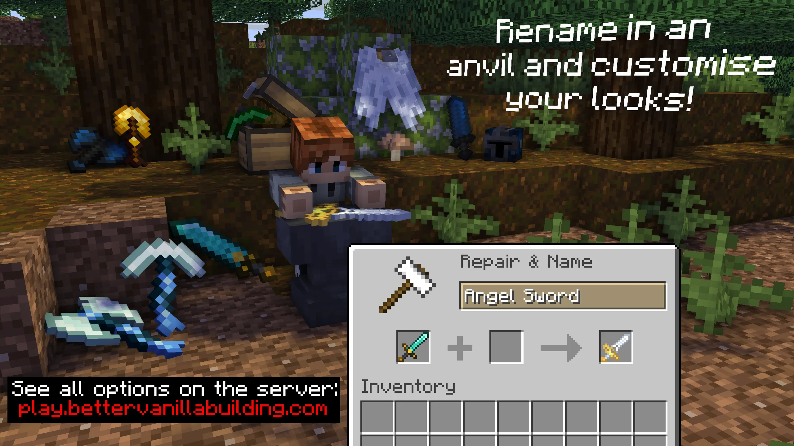 Изображение 1 ресурспака BetterVanillaBuilding