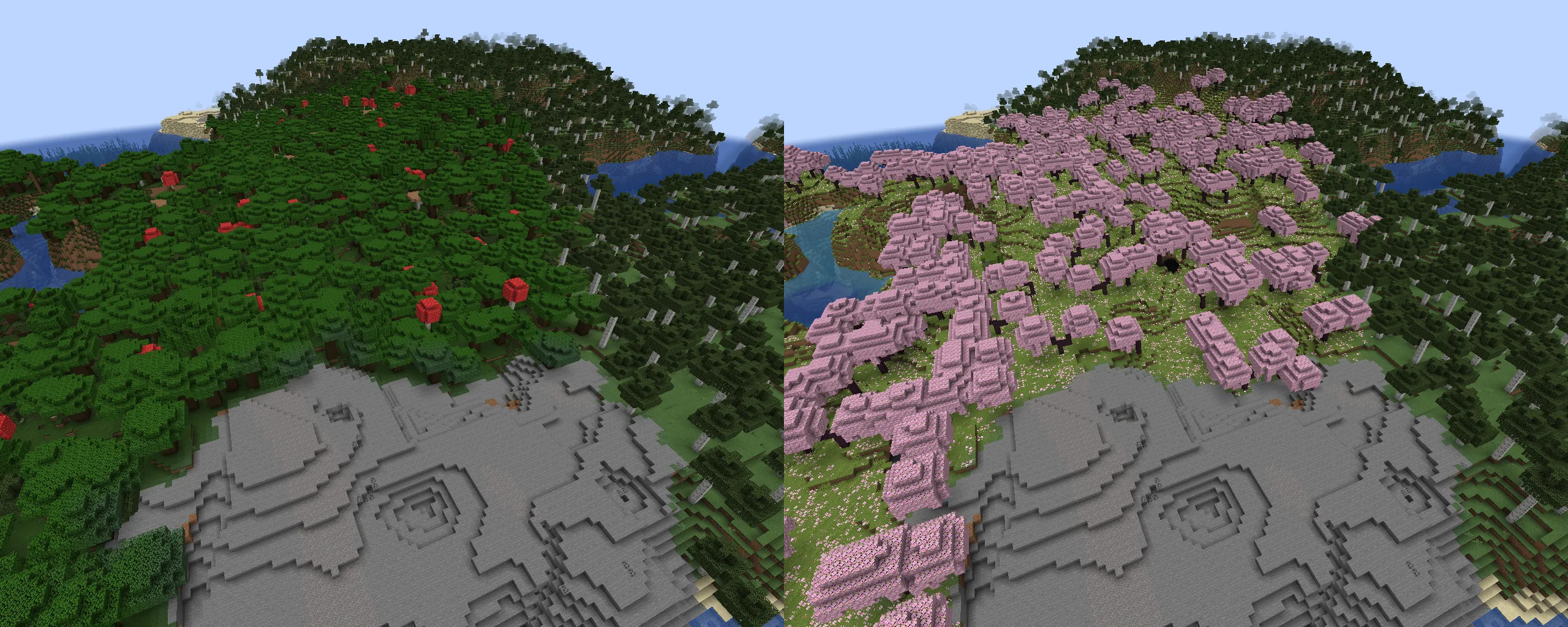 Изображение 1 мода Biome Replacer