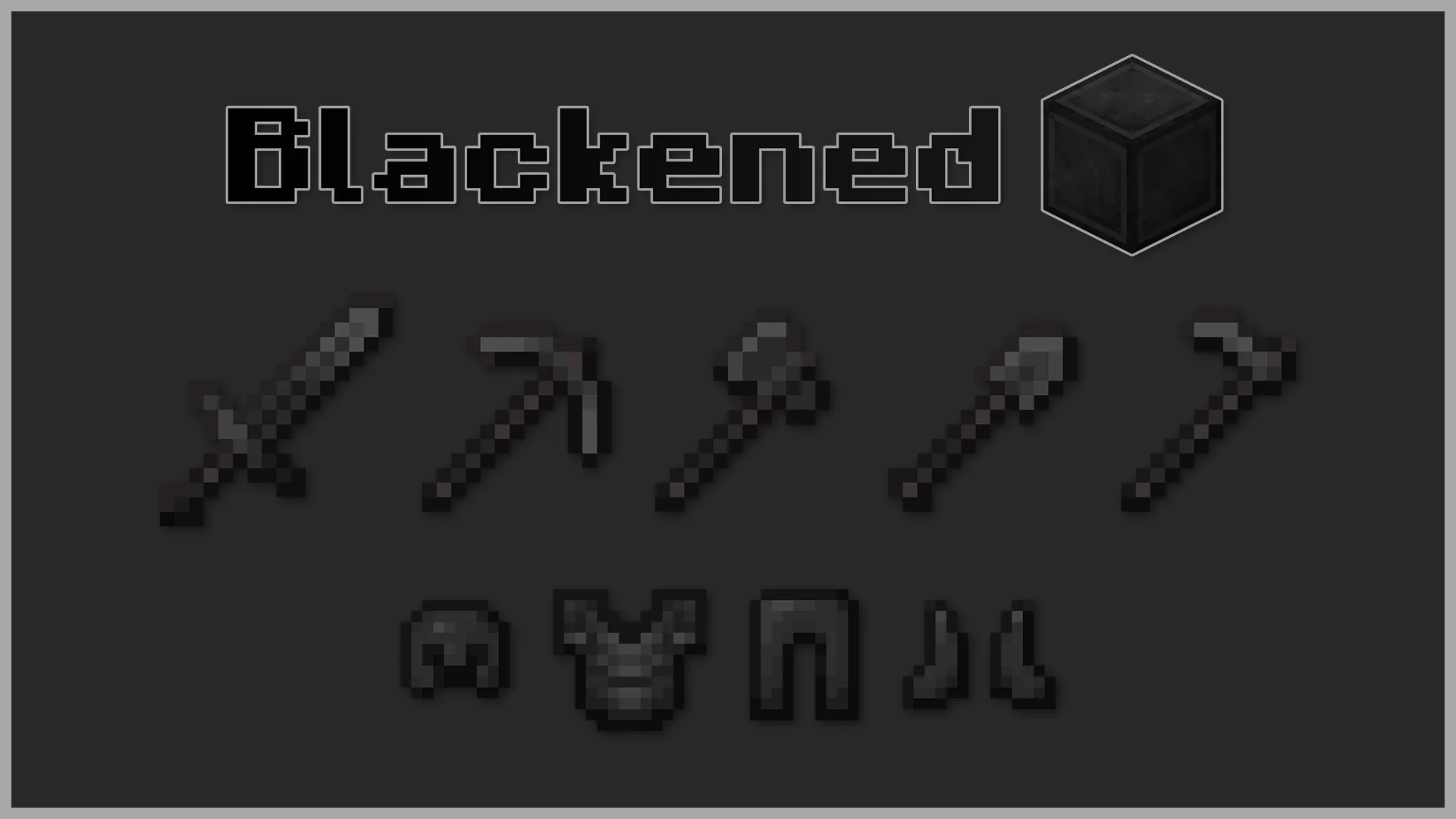 Изображение 3 ресурспака Blackened Netherite