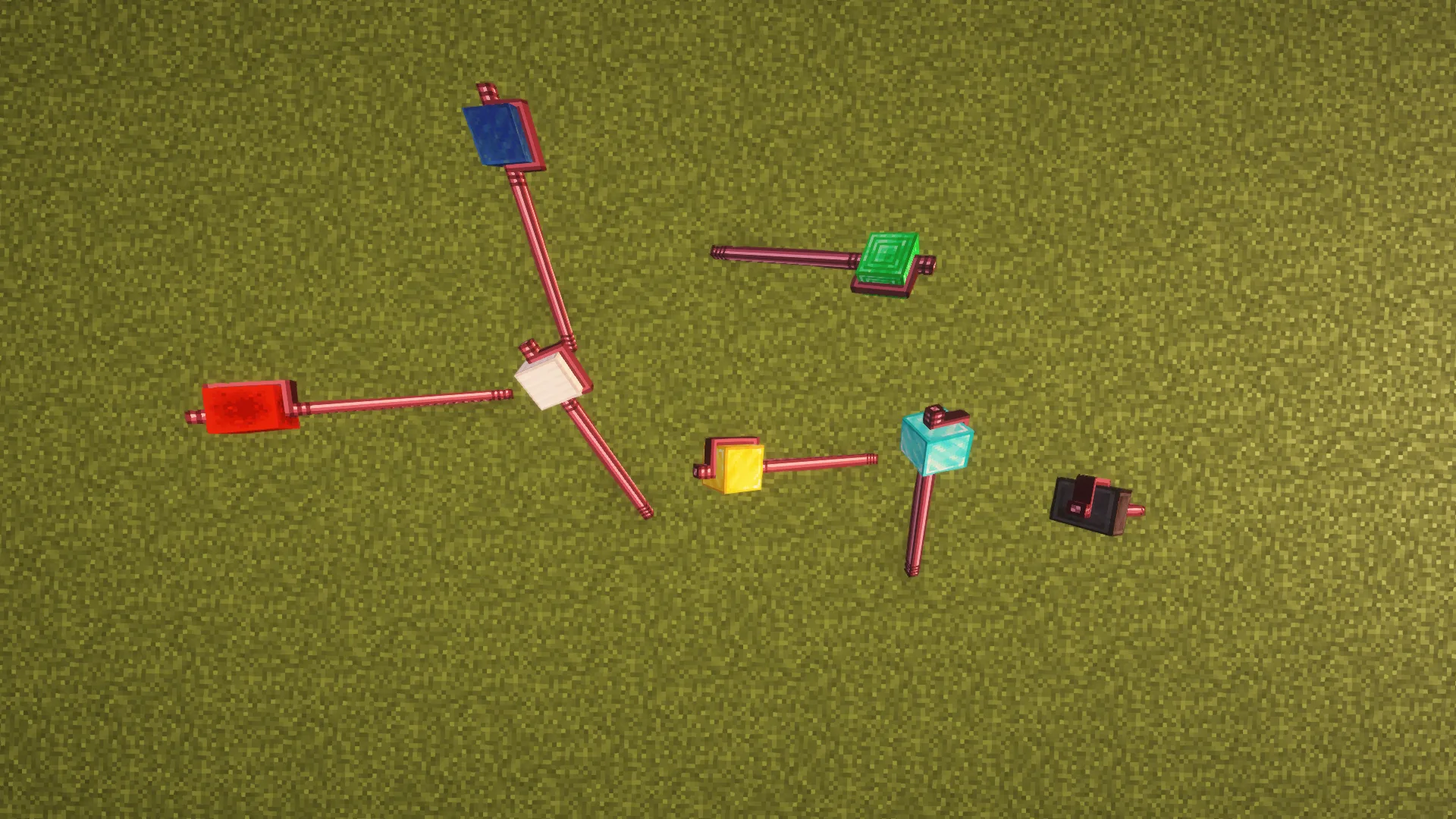 Изображение 1 ресурспака Resource Pack: Block Staffs