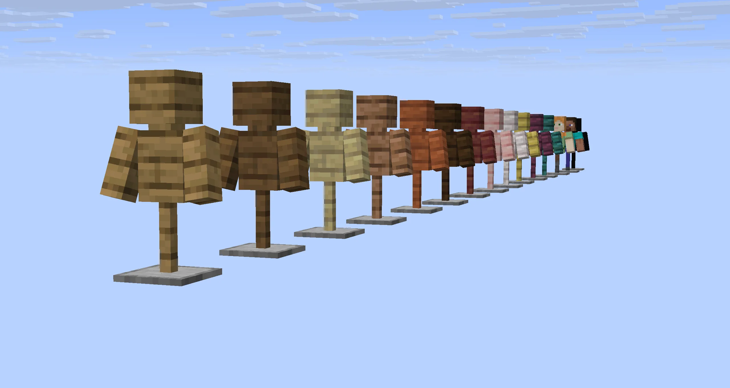 PDB3D's Blocky Armor Stands - Arms Version