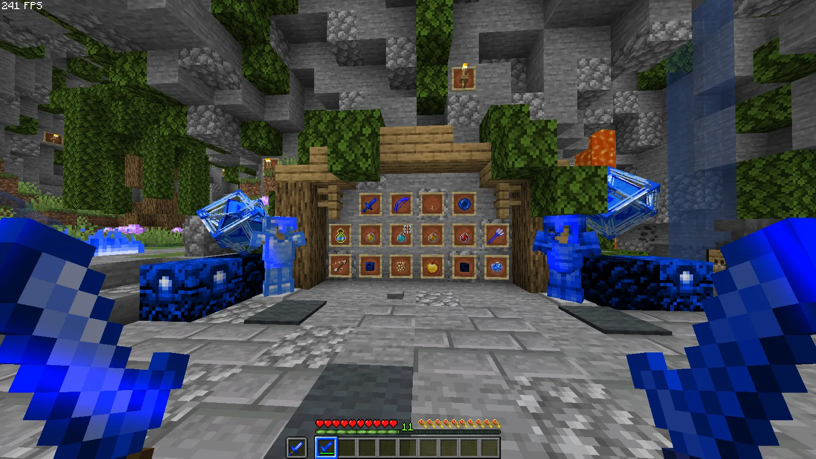 Blue Themed PvP pack