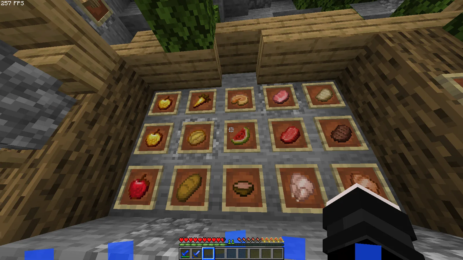 Изображение 4 ресурспака Blue Themed PvP pack