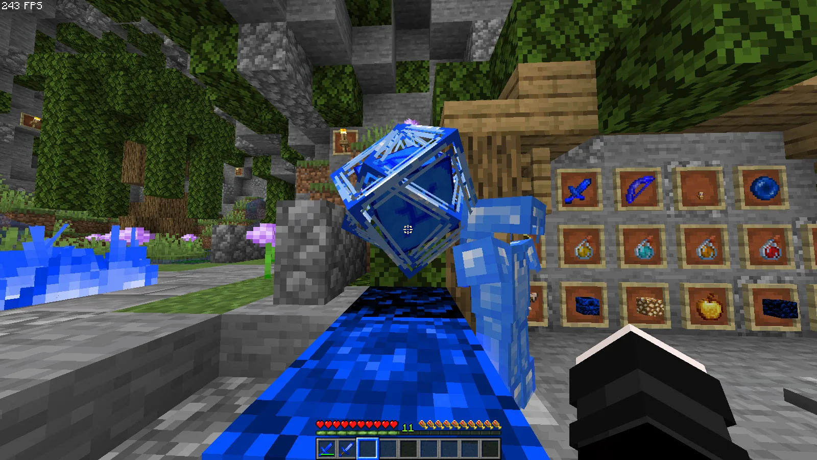 Изображение 6 ресурспака Blue Themed PvP pack