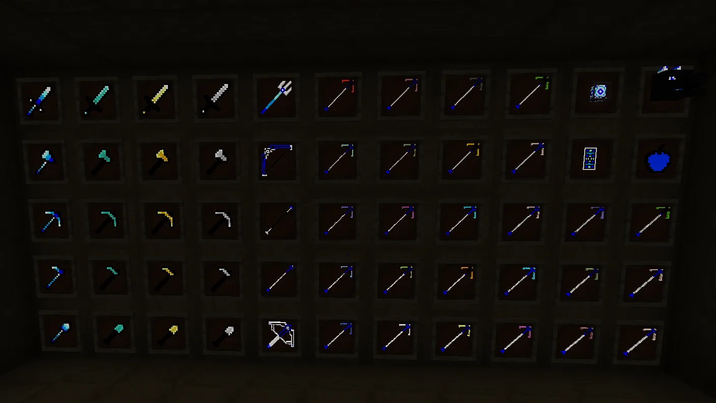 Изображение 1 ресурспака Blue Flash PvP Pack