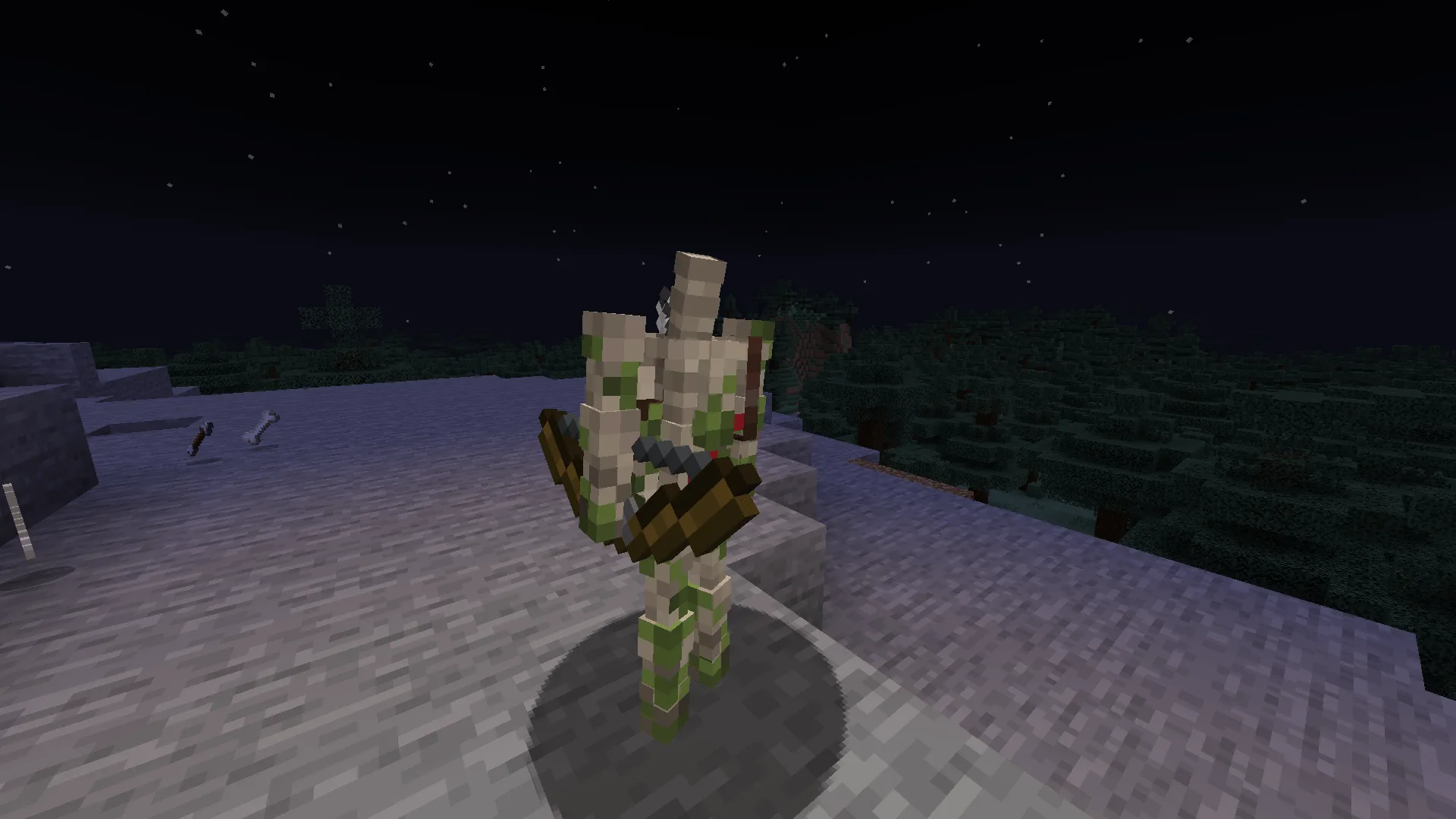 Изображение 5 ресурспака Blue's Better Skeletons