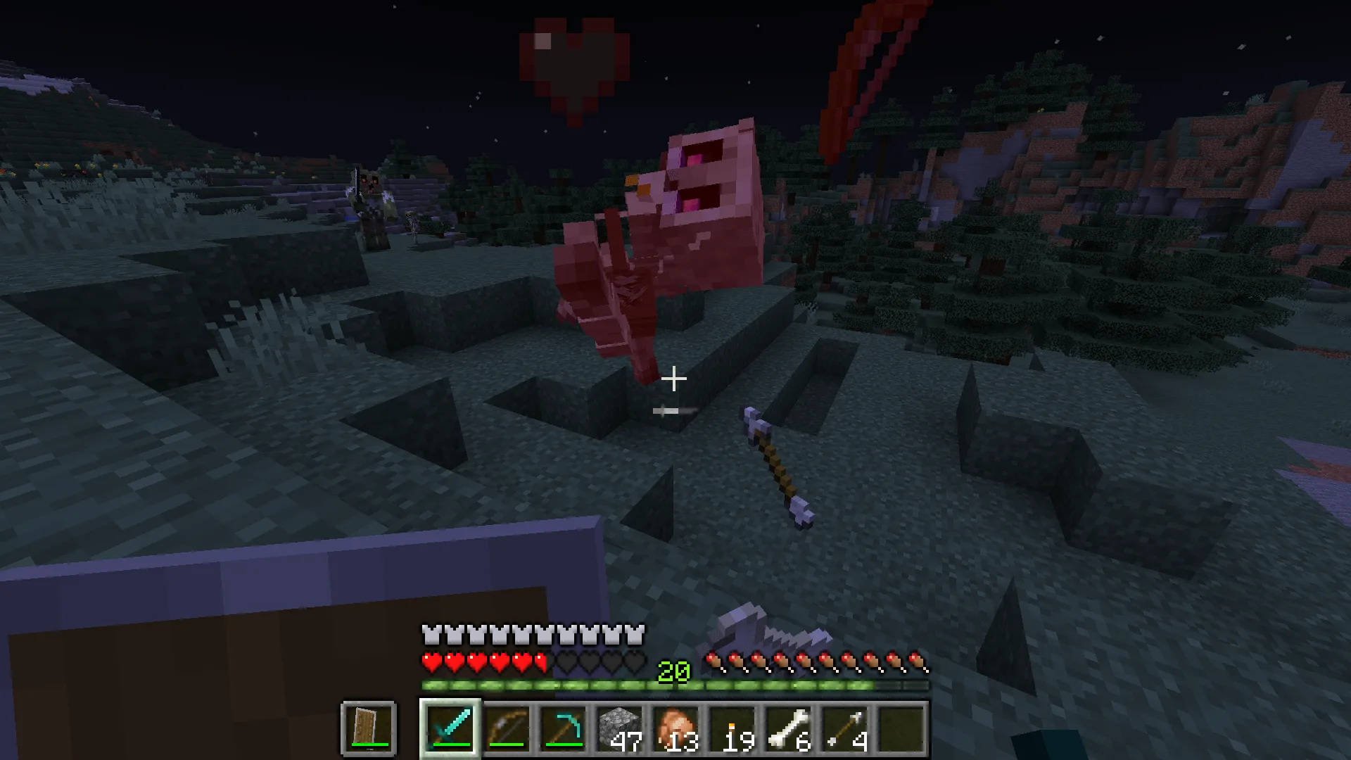 Изображение 6 ресурспака Blue's Better Skeletons