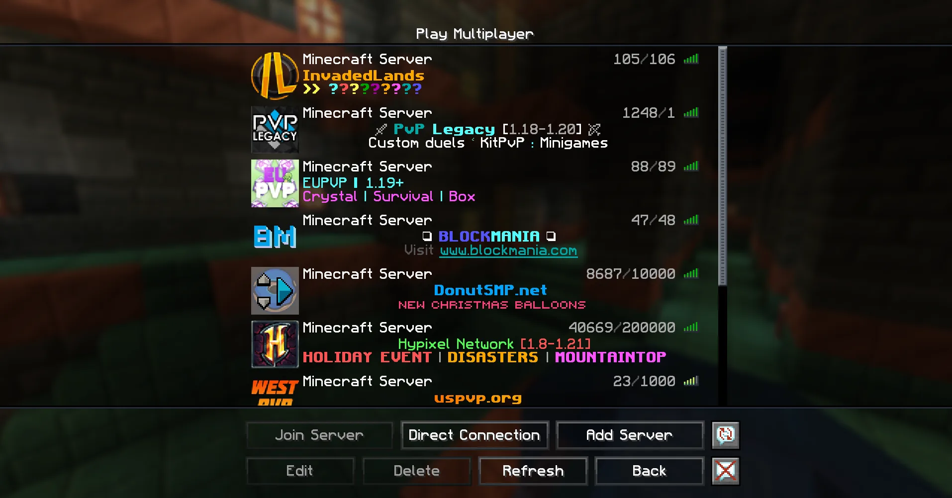 Изображение 2 ресурспака Bluxy-Crystal