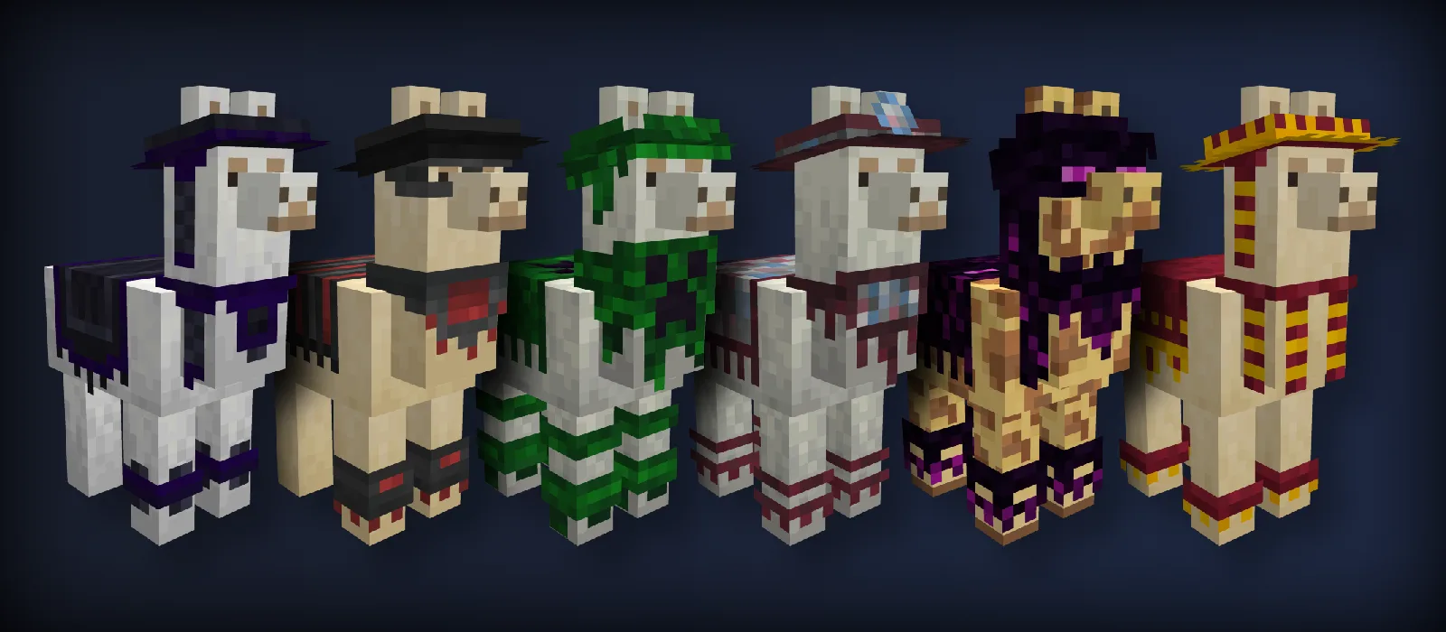 Bray's Llamas With Hats