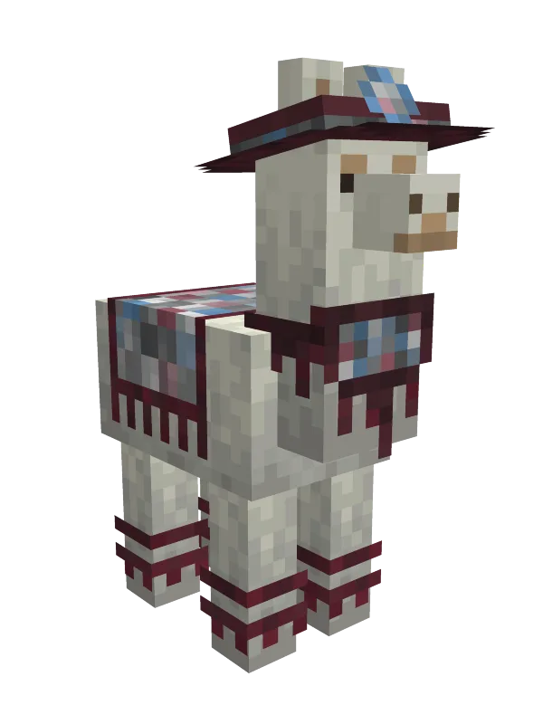 Изображение 2 ресурспака Bray's Llamas With Hats